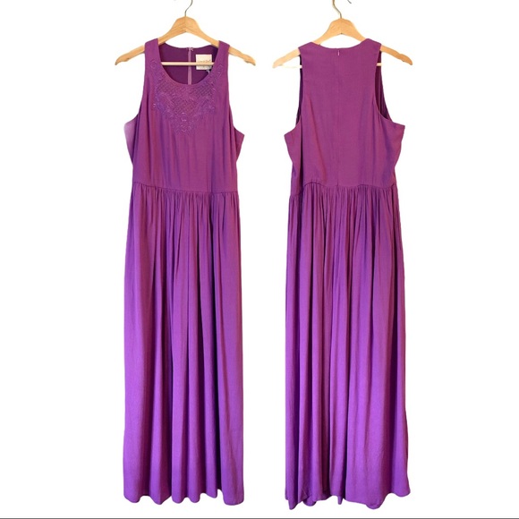 Line & Dot | Dresses | Line And Dot Embroidered Purple Maxi Dress Large | Poshmark Line & Dot | Dresses | Line And Dot Embroidered Purple Maxi Dress Large | Poshmark